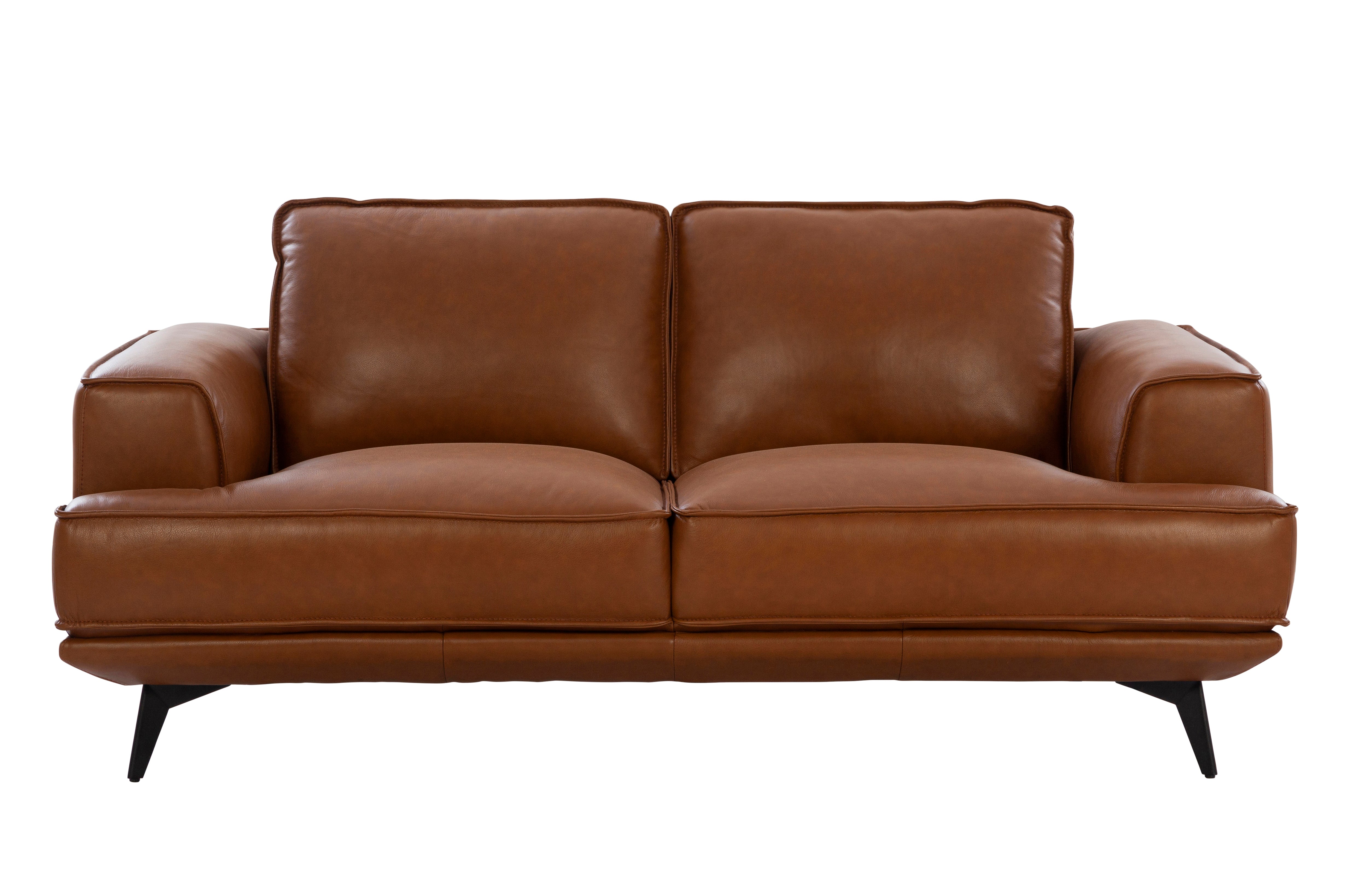 ARENA 2 PC SOFA SET 3+2 MONROVIA - TUSCANY CINNAMON BROWN ARENA