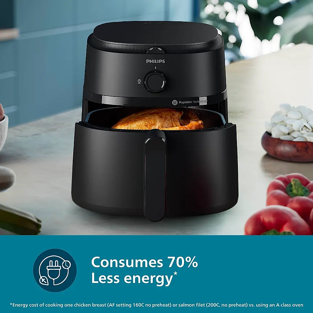 PHILIPS Air Fryer NA120/00 Rapid Air Technology 4.2 L Black