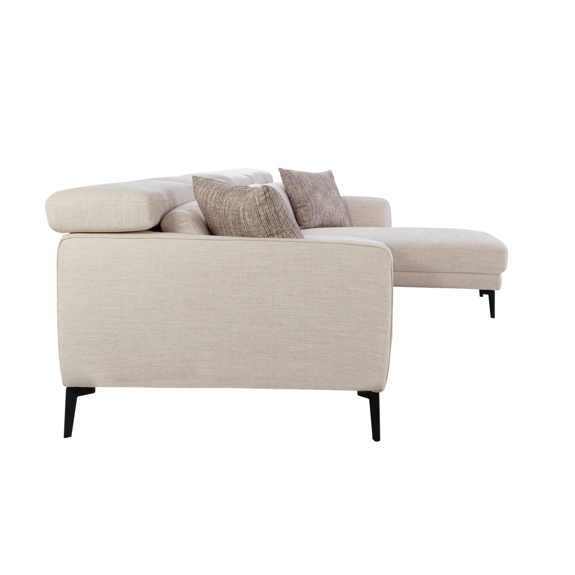 ARENA L-Shape Sofa NAPOLI 3+L LHS - SAND 87