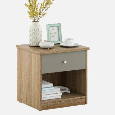 SW BED SIDE TABLE NESTER-SEBASTIAN OAK 450X402X450 SPACEWOOD