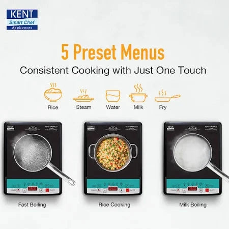 KENT INDUCTION COOKTOP   EMERALD- 1500 W KENT