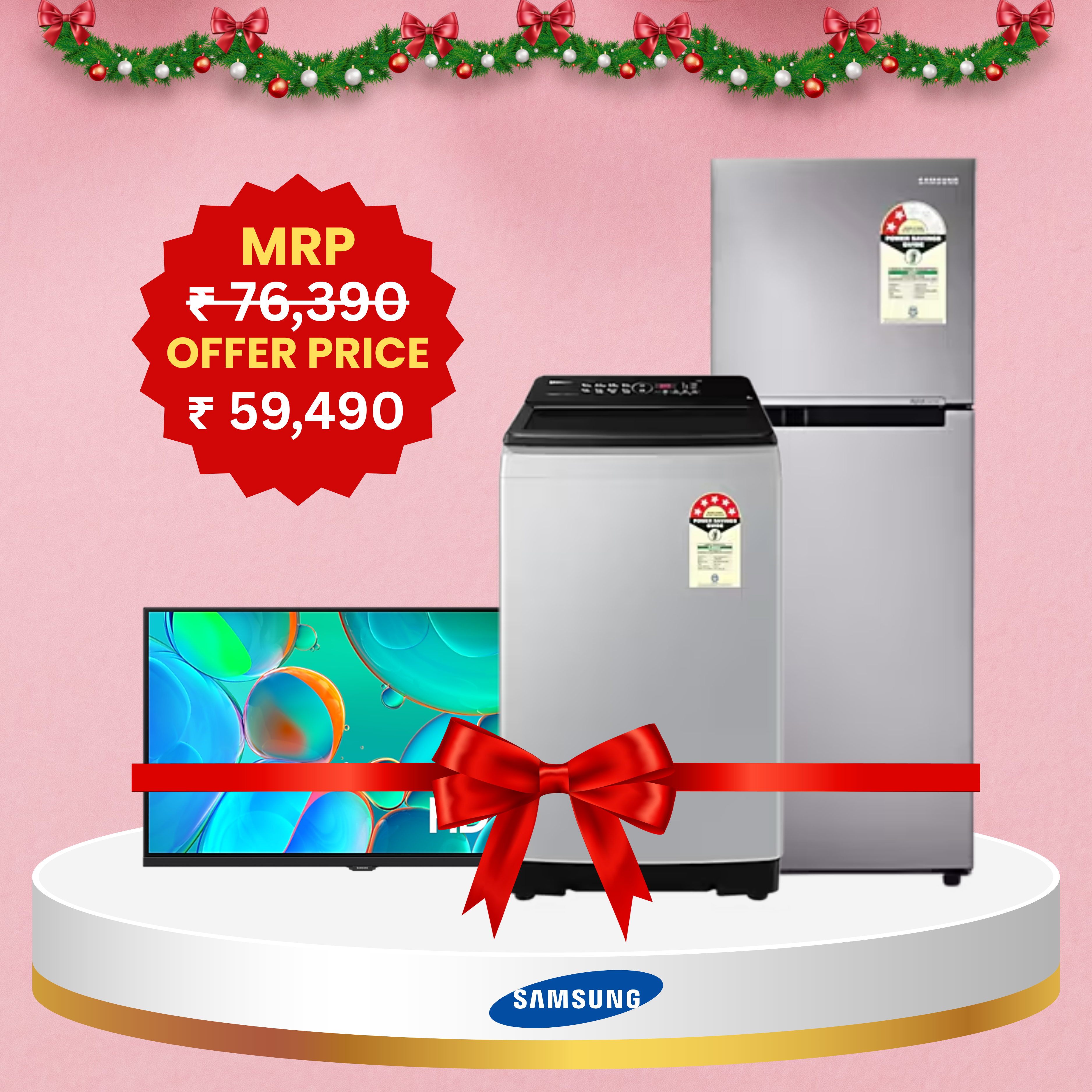 PACKAGE 1 - Samsung Home Essentials Package CMM Arena Retails Pvt Ltd