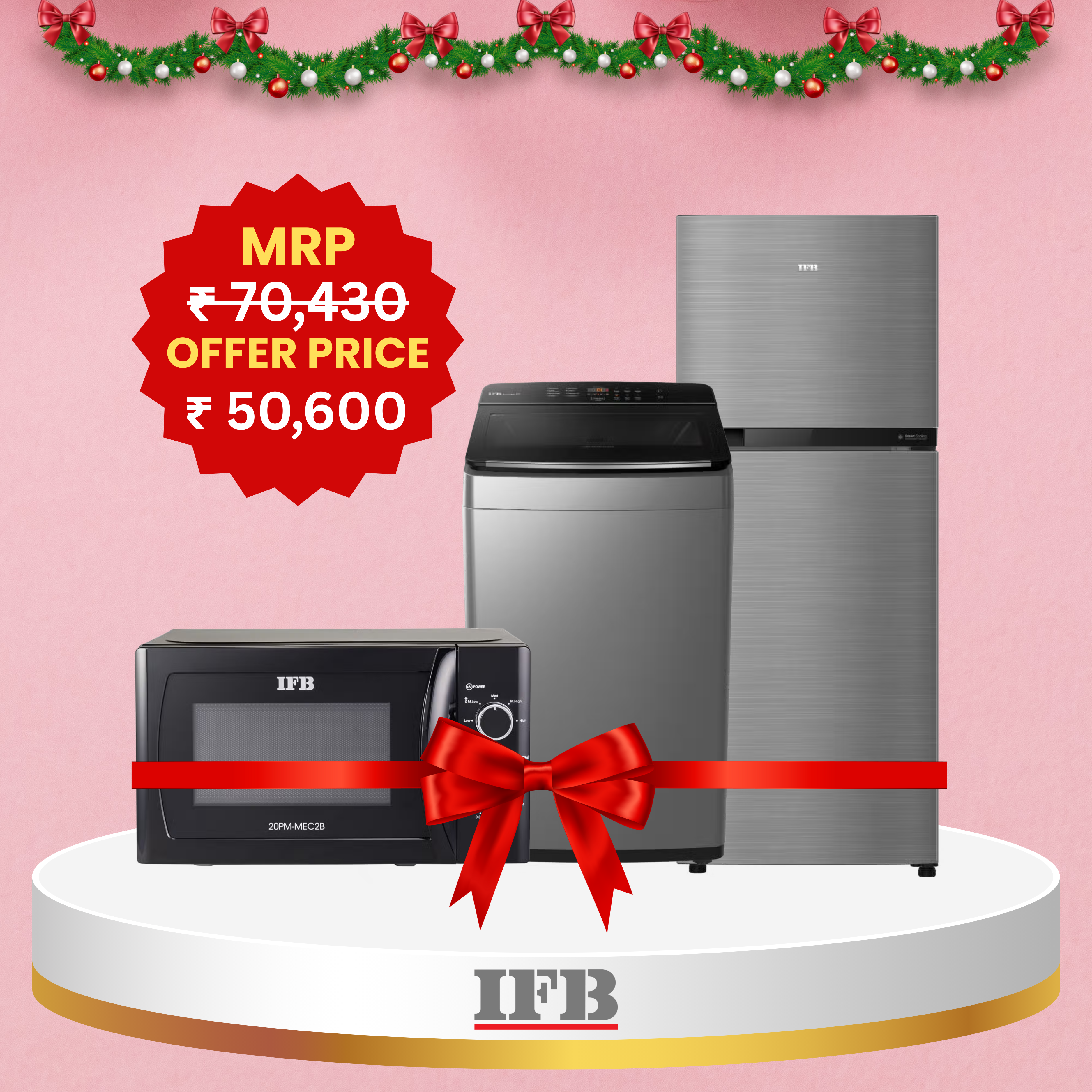 PACKAGE 3 -IFB Smart Home Package CMM Arena Retails Pvt Ltd