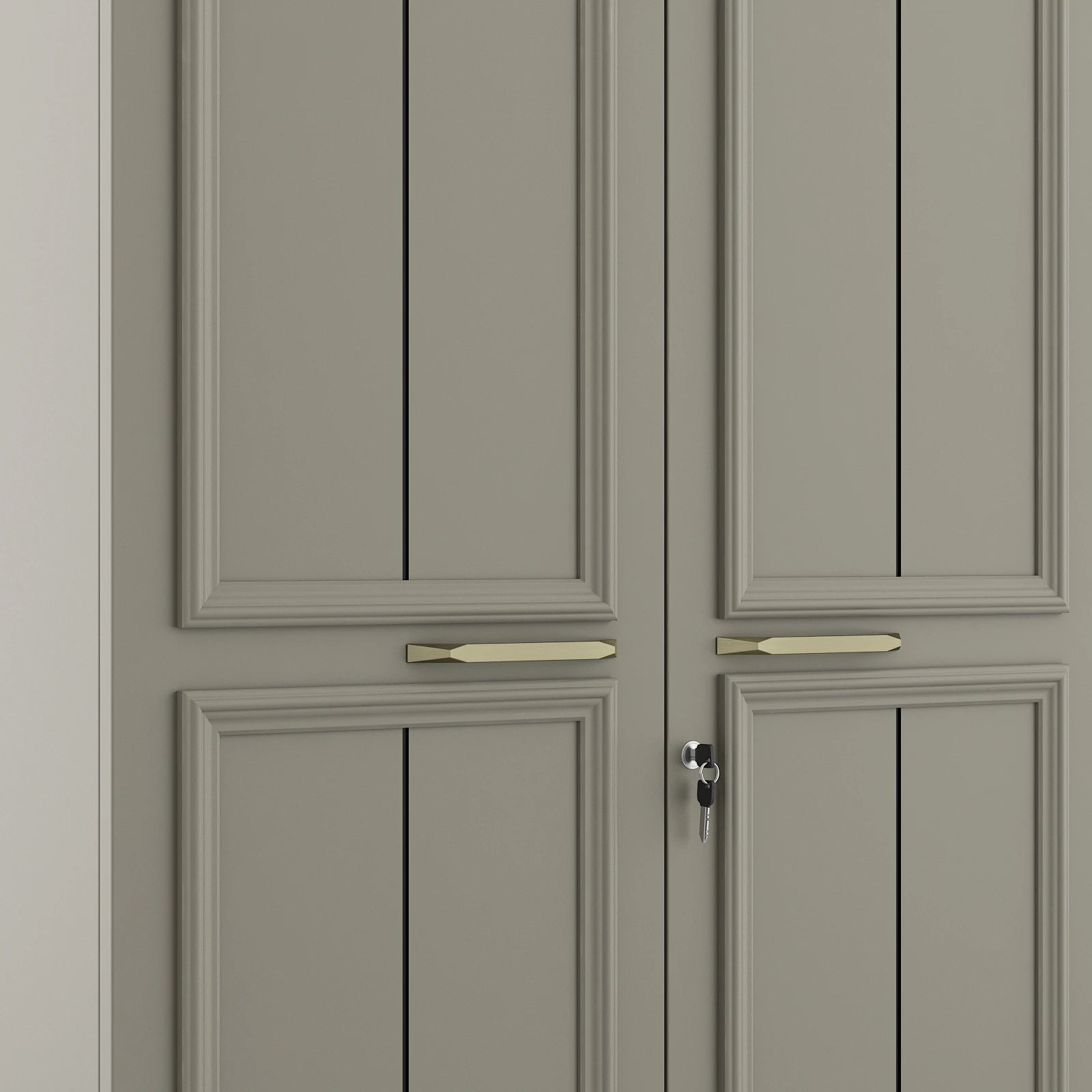 SW 4 DOOR WARDROBE SAHARA - WARDROBE SPACEWOOD