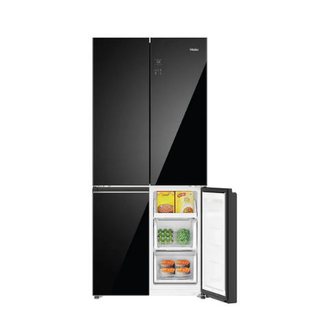 HAIER REFRIGERATOR-FF-DD-SBY HRB-600KGU1  BLACK GLASS 520 LTRS HAIER