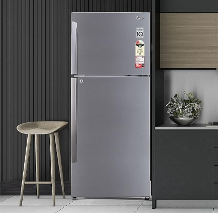 LG REFRIGERATOR-FF-DD  GL-T432APZY  SHINY STEEL 437 LTRS LG