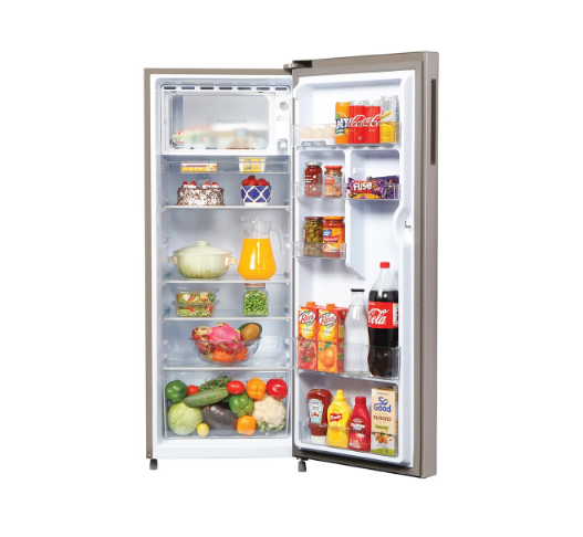 HAIER REFRIGERATOR-DC-SD  HRD-2353BNS-P  NICKEL STEEL 215 LTRS HAIER