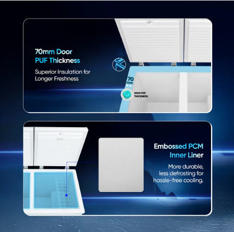 HAIER DEEP FREEZER HFC-320DM5   320 LTRS HAIER