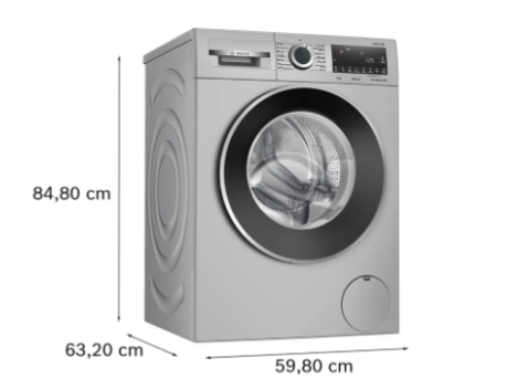 BOSCH FULLY AUTOMATIC WGA244ZSIN   SILVER 9 KG BOSCH