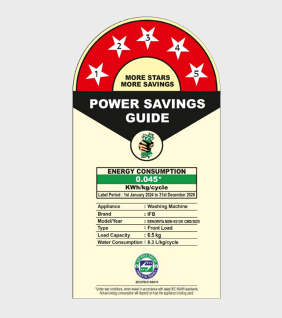 IFB FULLY AUTOMATIC SENORITA MSN 6512K 6.5 KG IFB