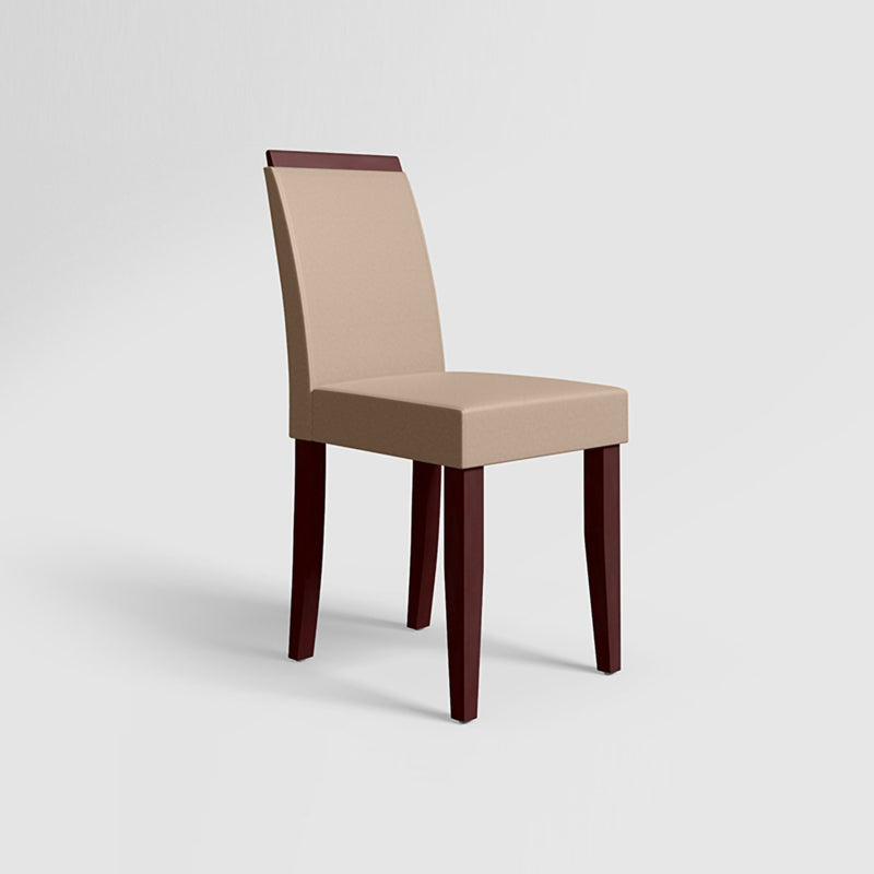 GODREJ Rose Solid Wood Dining Chair  Dark Chocolate