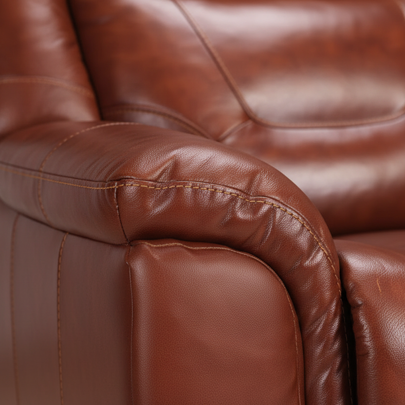 ARENA TWO SEATER MOTOR RECLINER EJOY HALF LEATHER ARENA