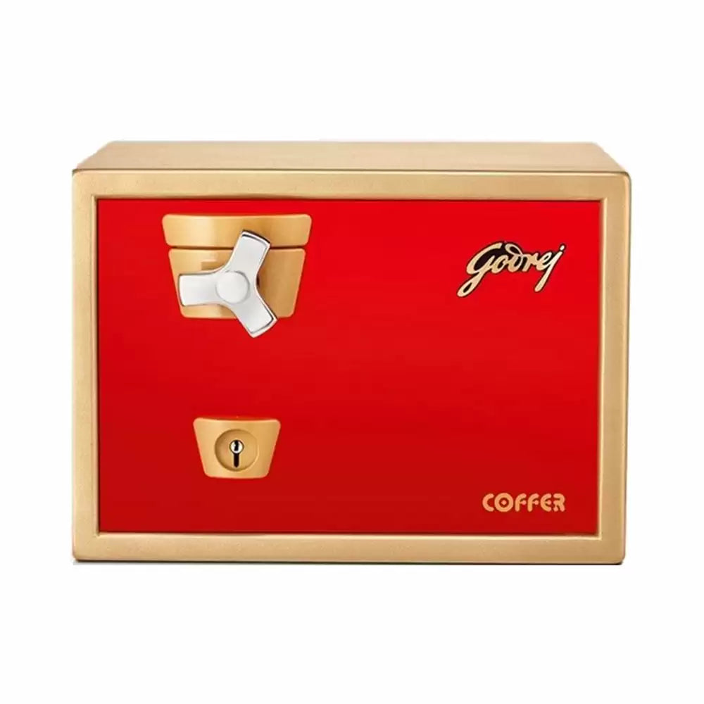Godrej Premium Coffer V1 Red Home Locker