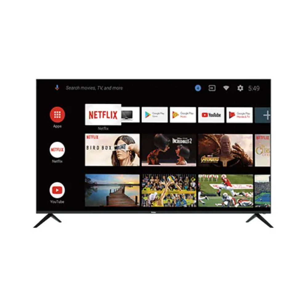 HAIER 55 Inch Smart AI Plus Ultra HD (4K) LED Television (LE55K7700HQGA ) | 4K Bezel Less | Google Android TV