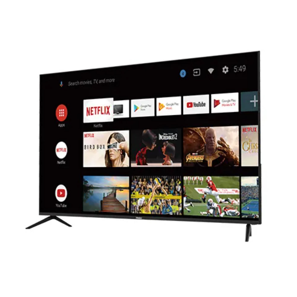 HAIER 55 Inch Smart AI Plus Ultra HD (4K) LED Television (LE55K7700HQGA ) | 4K Bezel Less | Google Android TV