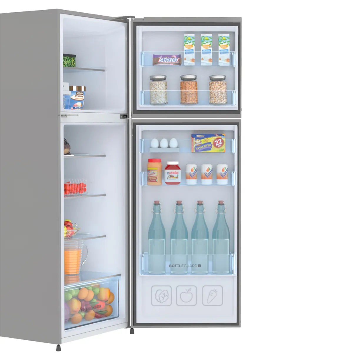 HAIER HRF-2902EMS-P Turbo Icing Convertible With Inverter Frost Free Double Door Refrigerator