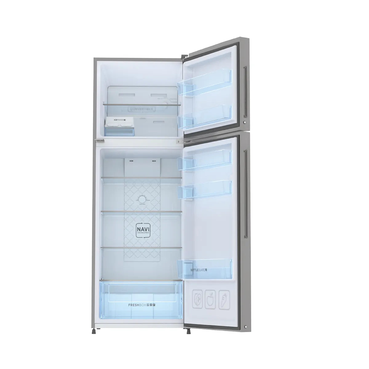 HAIER HRF-2902EMS-P Turbo Icing Convertible With Inverter Frost Free Double Door Refrigerator