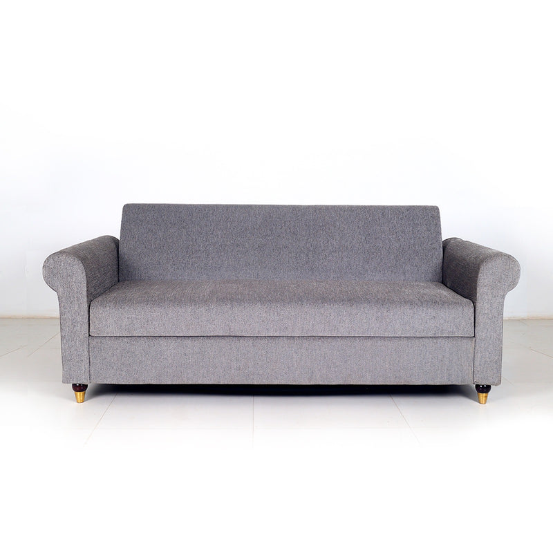 DECOSTYLE A05 Single/Three Seater Grey Sofa