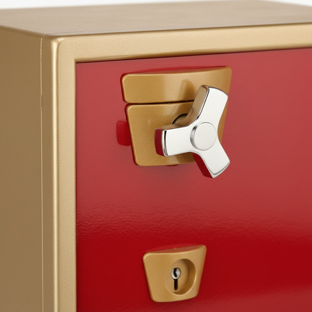 Godrej Premium Coffer V1 Red Home Locker GODREJ