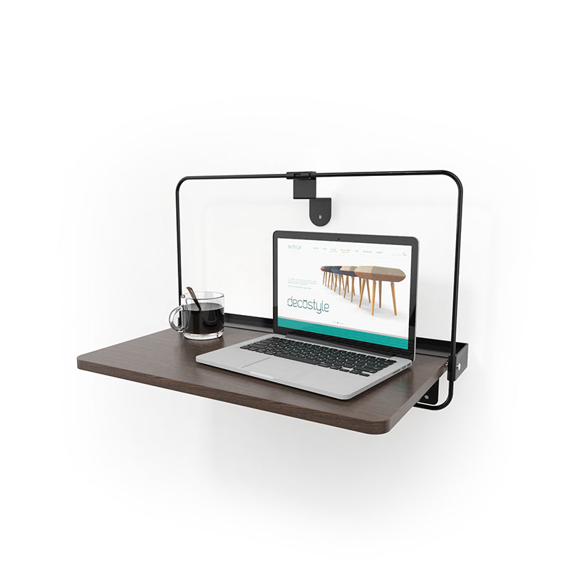 DECOSTYLE Folding Study Table Wall Mounted DWR 121 WES (Wenge)