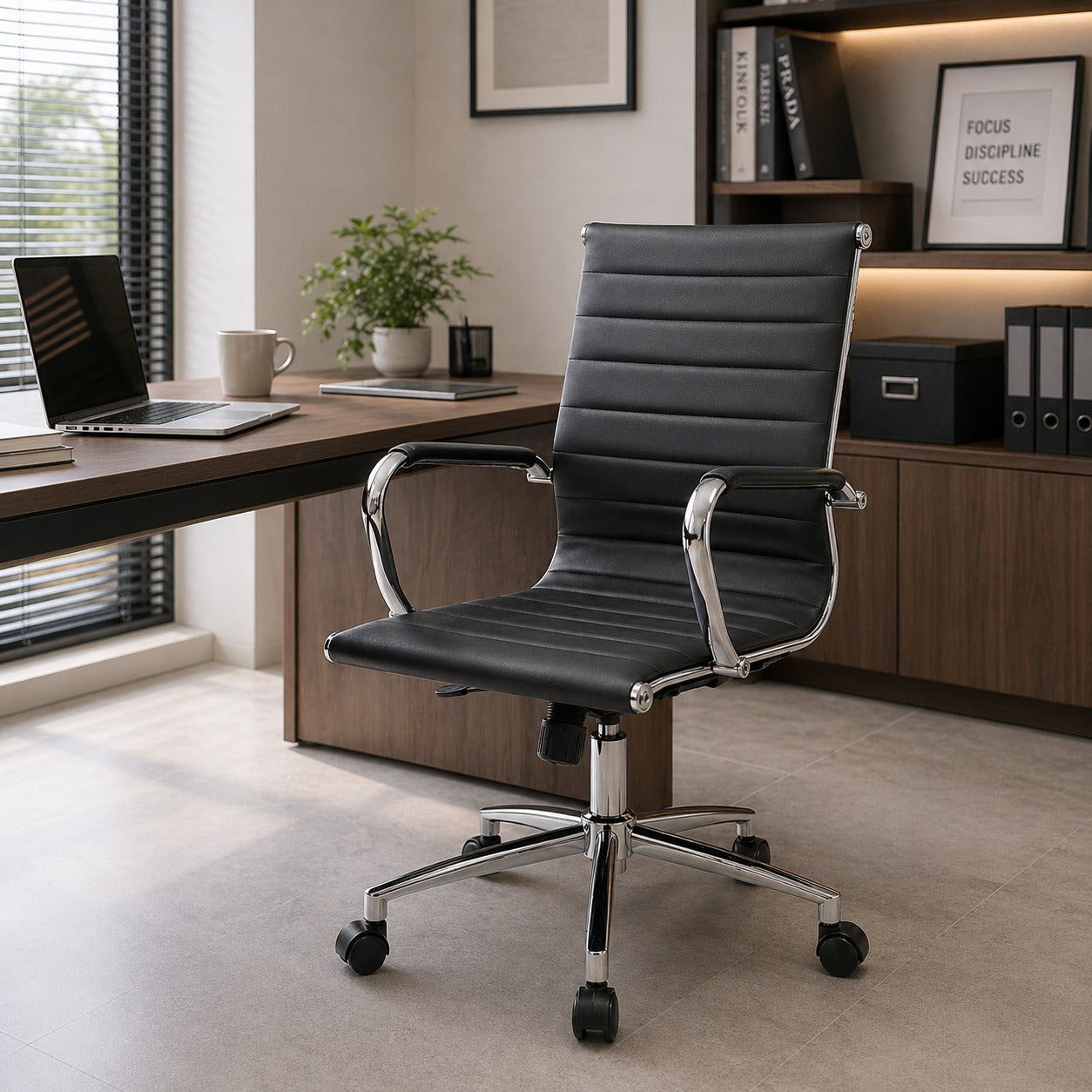 ARENA MID BACK CHAIR MUXA 9401 BLACK MB ARENA