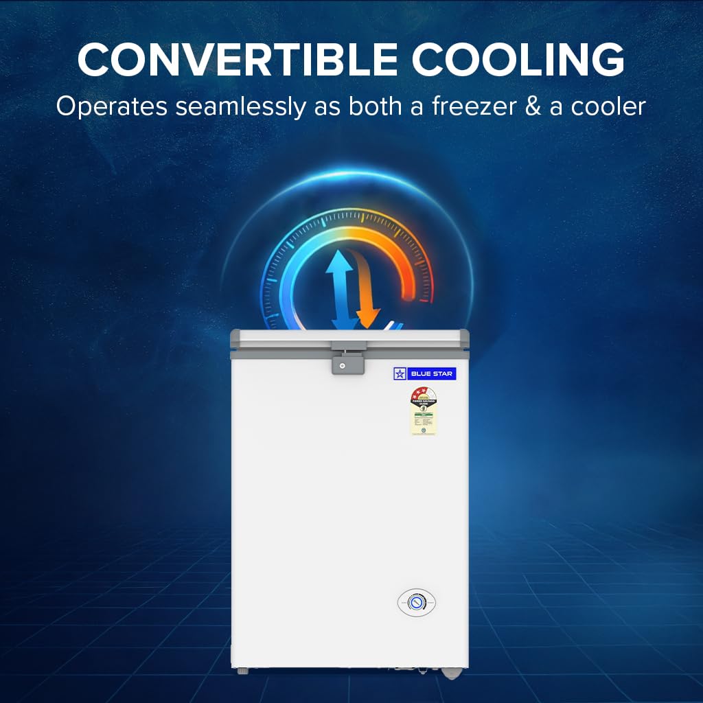 BLUE STAR DEEP FREEZER CF3-130NEYW BLUE STAR