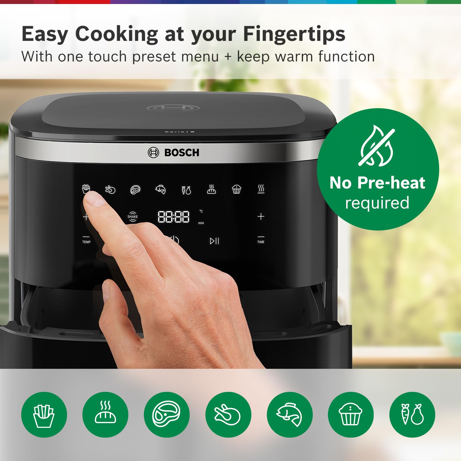 BOSCH AIR FRYER MAF671B5IN 7.2 LTRS BOSCH