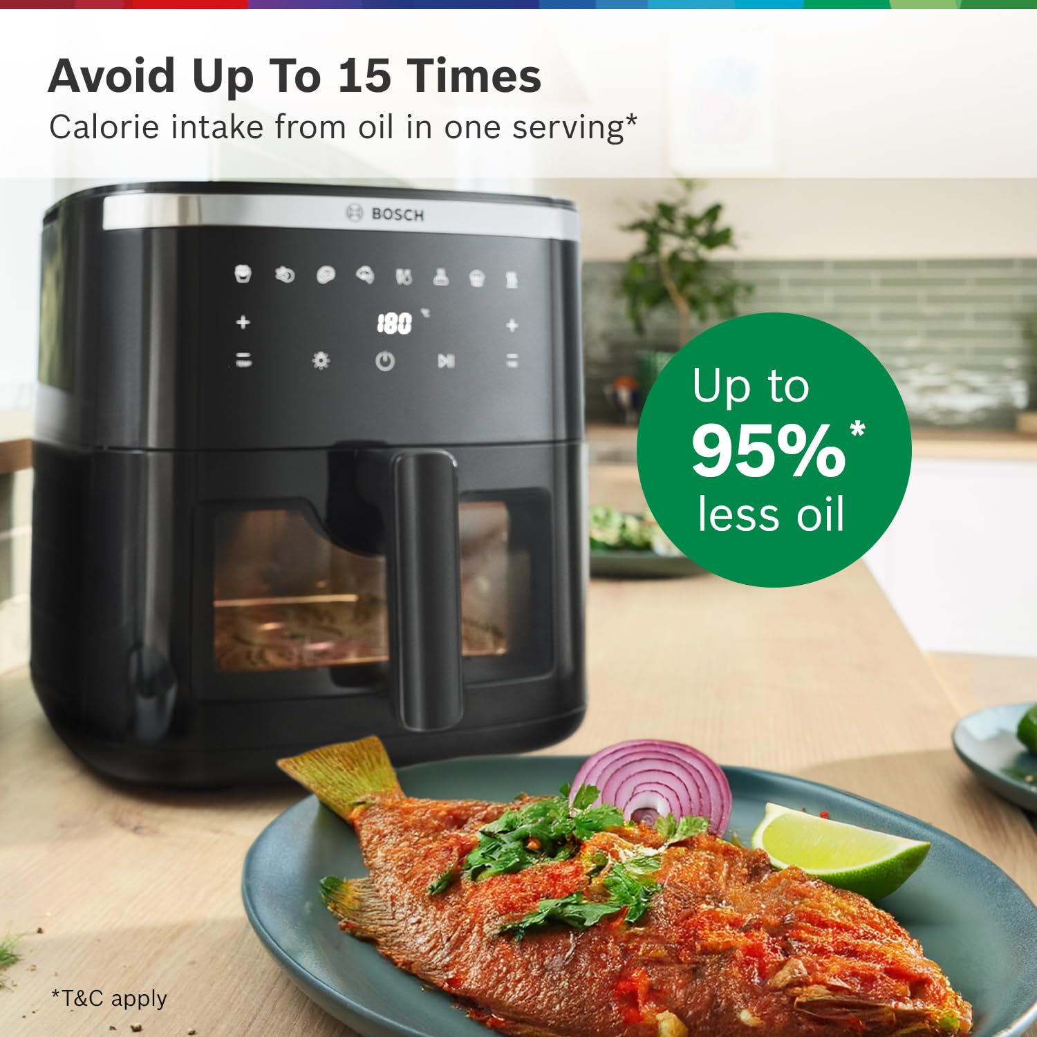 BOSCH AIR FRYER MAF671B5IN 7.2 LTRS BOSCH