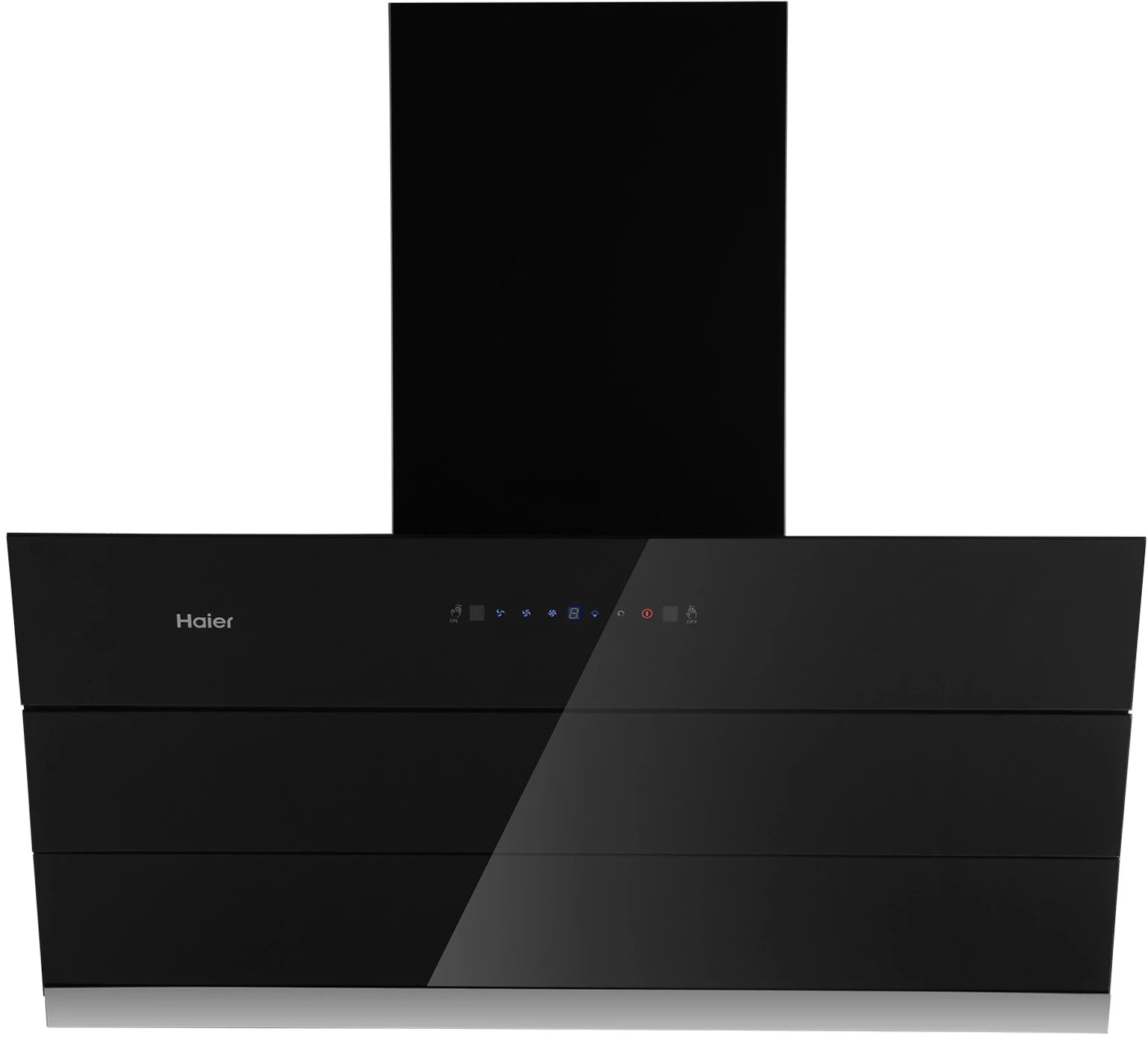 HAIER HIH-V60HM-C | 60 cm, Vertical-Hood Heat Auto Clean Chimney HAIER