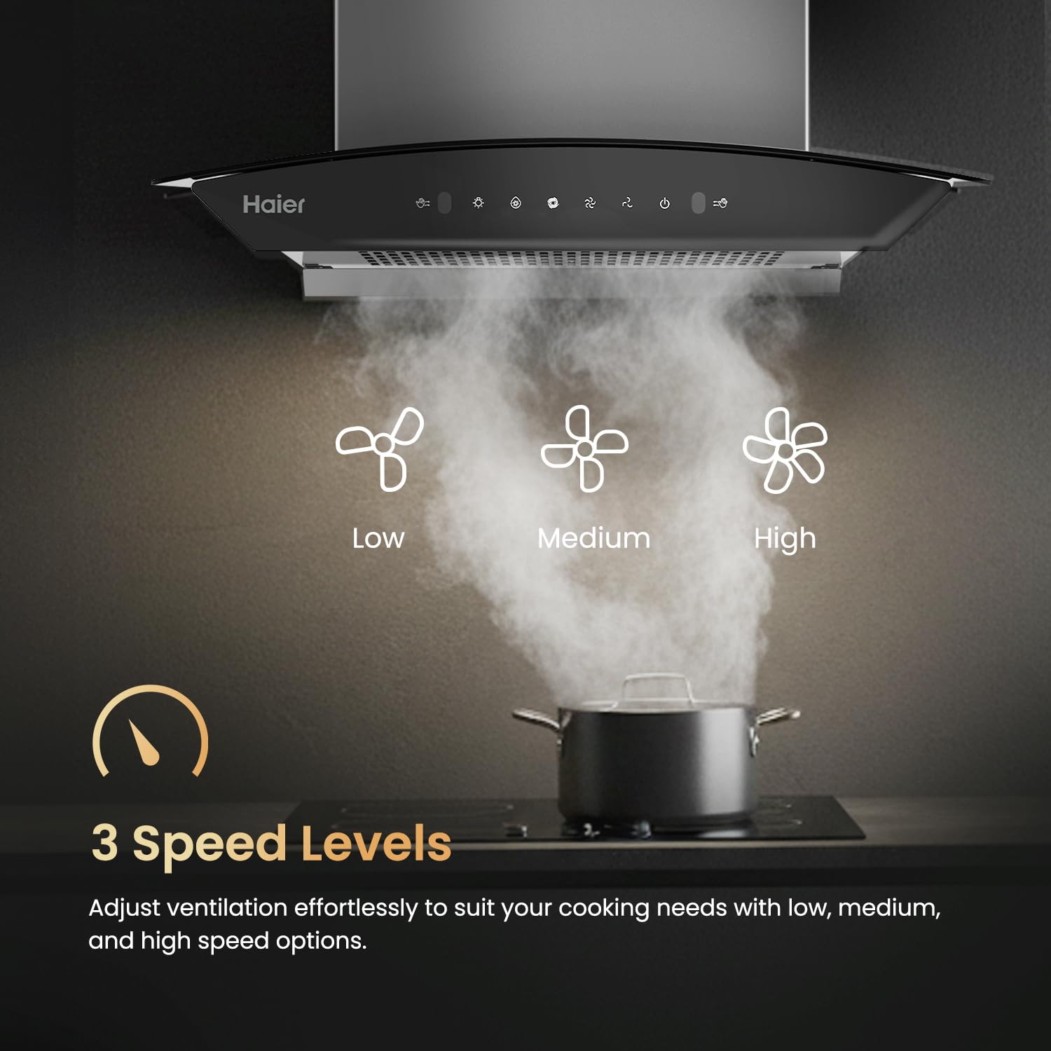 HAIER CHIMNEY HIH-G1600-IN HAIER
