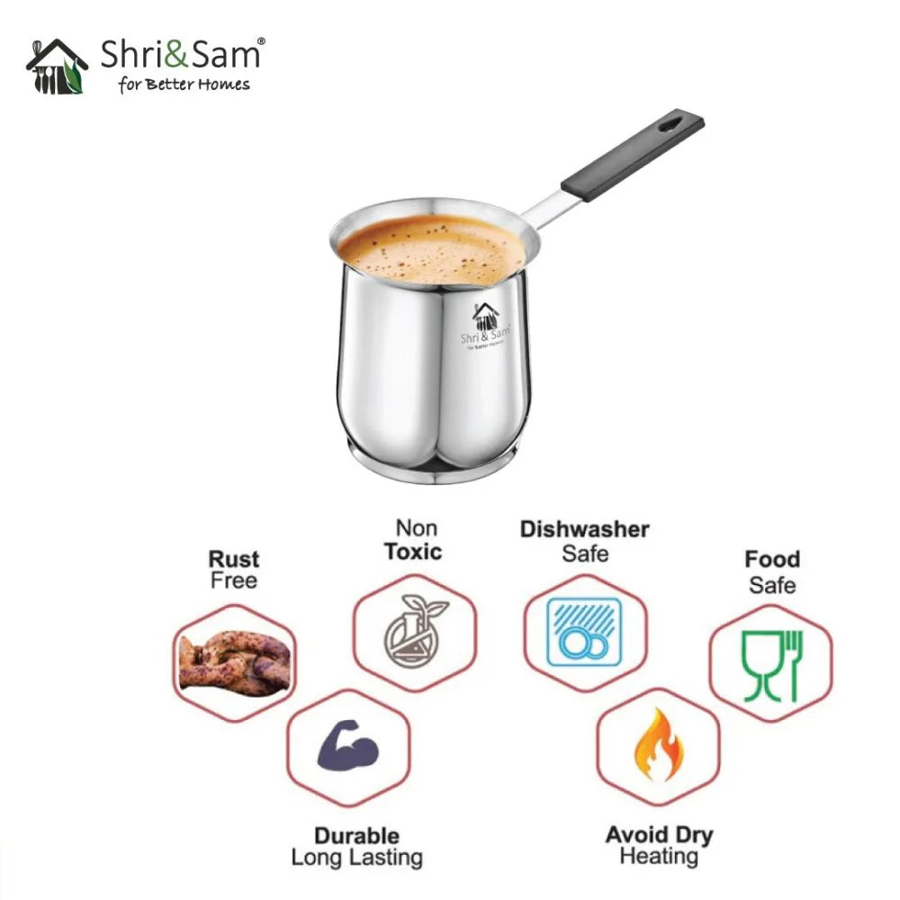 SHRI & SAM JHC-18153-700ML SS COOKWARE S/1 MFINISH SANDWITCH BOT SHRI & SAM
