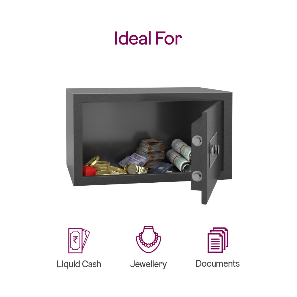 GODREJ DOMESTIC SAFE  HOME LOCKER 33L KL EBONY GODREJ