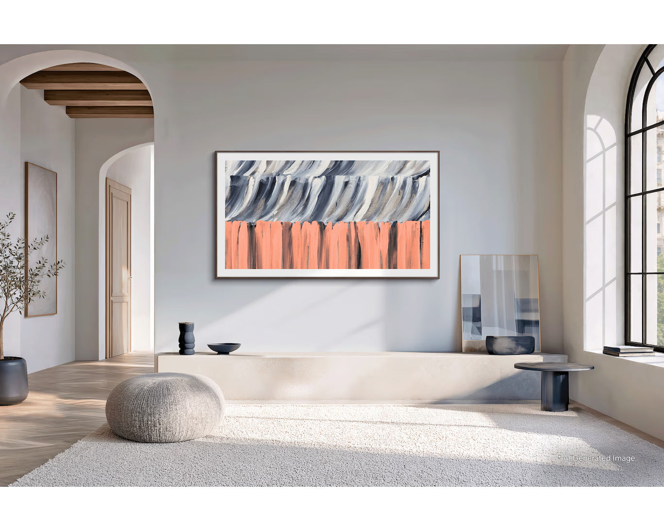 SAMSUNG LED TV QA55LS03H FRAME TV 55 INCH SAMSUNG