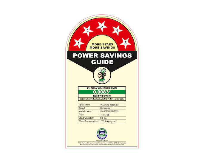 SAMSUNG FULLY AUTOMATIC WA80F08E2B   8 KG SAMSUNG