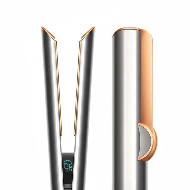 DYSON HAIR STRAIGHTENER HT01 AIRSTRAIT AS  BRIGHT NICKEL/RICH CO DYSON