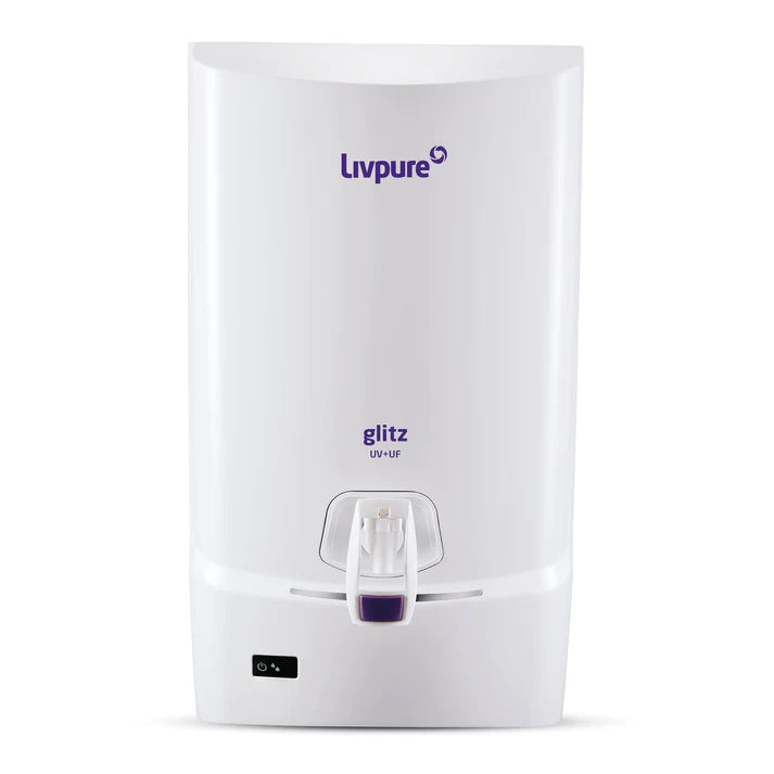 LIVPURE Water Purifier Normal Glitz Uv+Uf 7 Ltrs