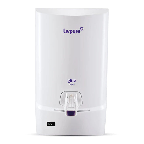 LIVPURE Water Purifier Normal Glitz Uv Uf 7 Ltrs