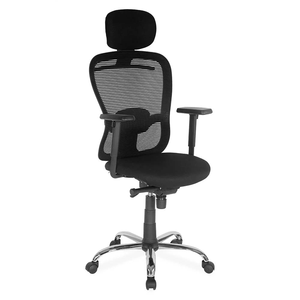 NL ALBA HIGH BACK CHAIR WITH HEAD REST WITH KTS NILKAMAL