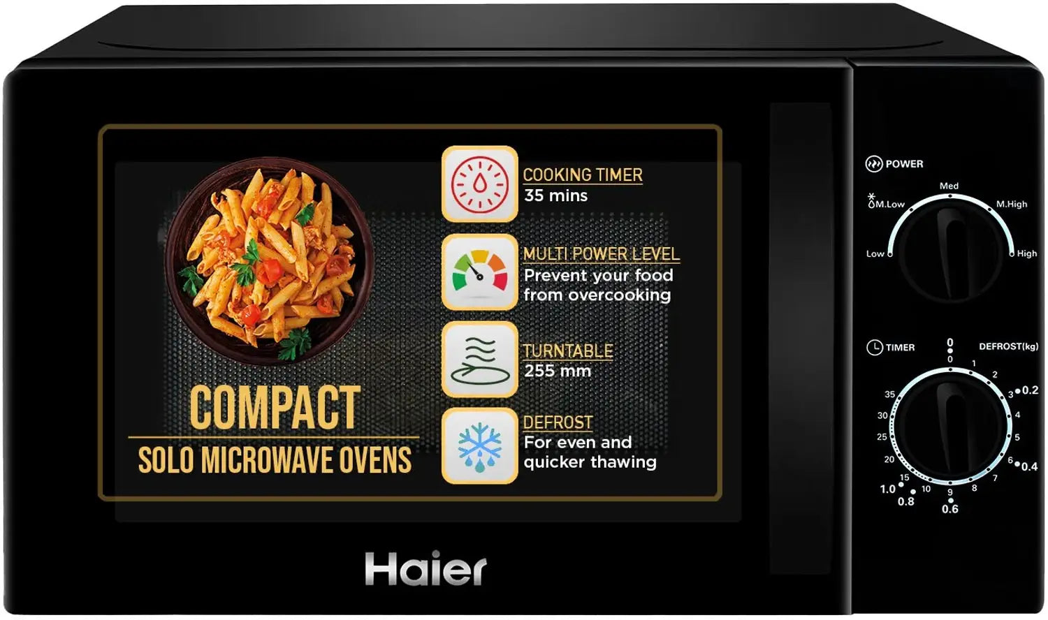 HAIER SOLO MICROWAVE HIL2001MWPH 20 LTRS CMM Arena Retails Pvt Ltd