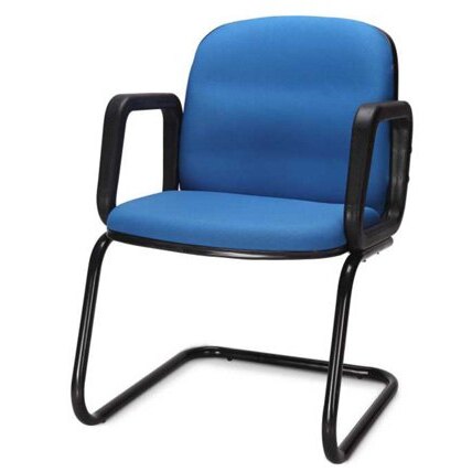 GODREJ PCH-7003D-V12 Mid Back Visitor Chair Platinium Blue