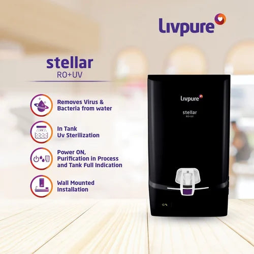 LIVPURE Water Purifier RO STALLER