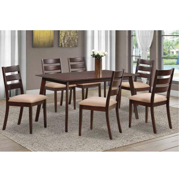 ARENA RAVENNA 7 Pc Dining Set with Micro Suede Cushion
