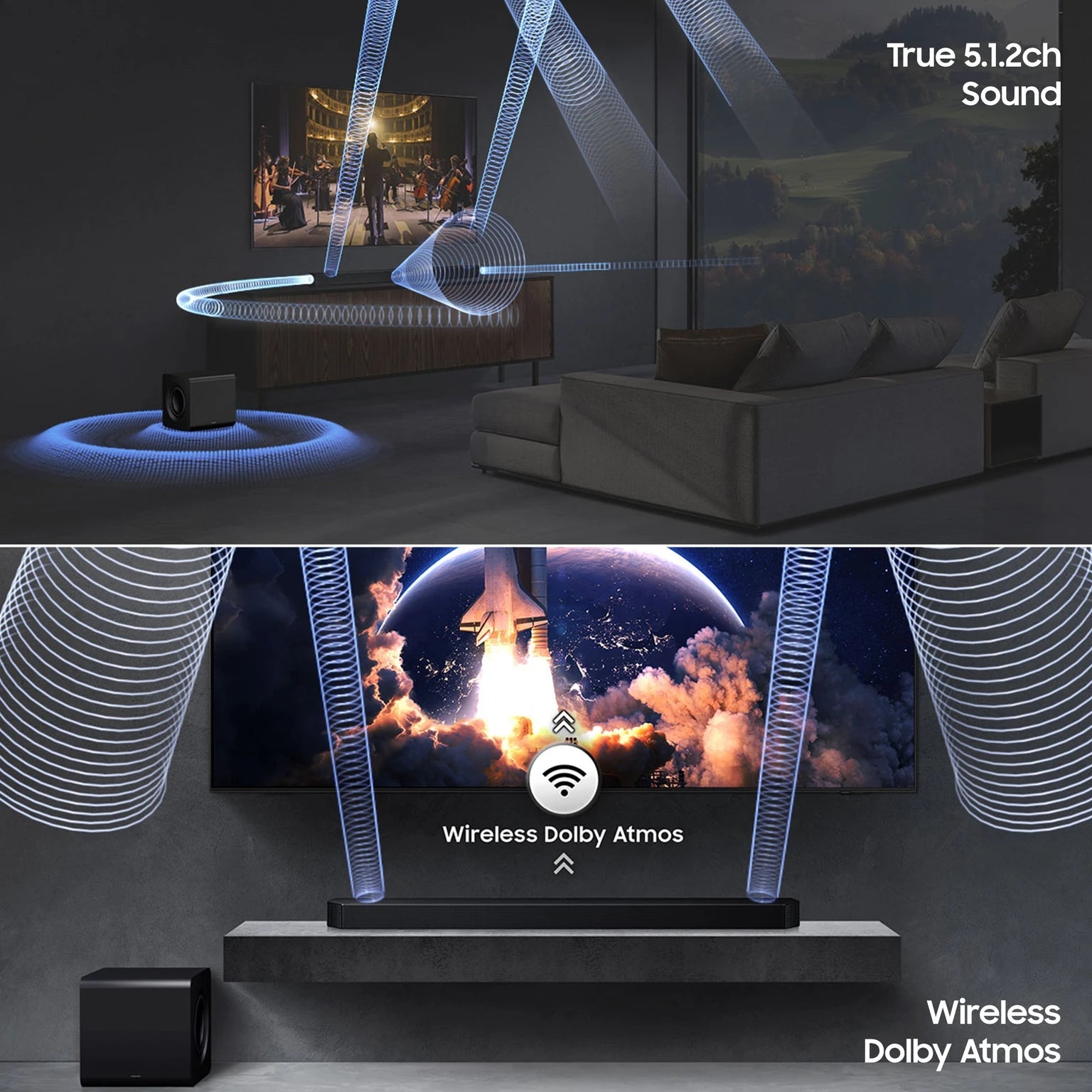SAMSUNG SOUND BAR HW-Q800F SAMSUNG