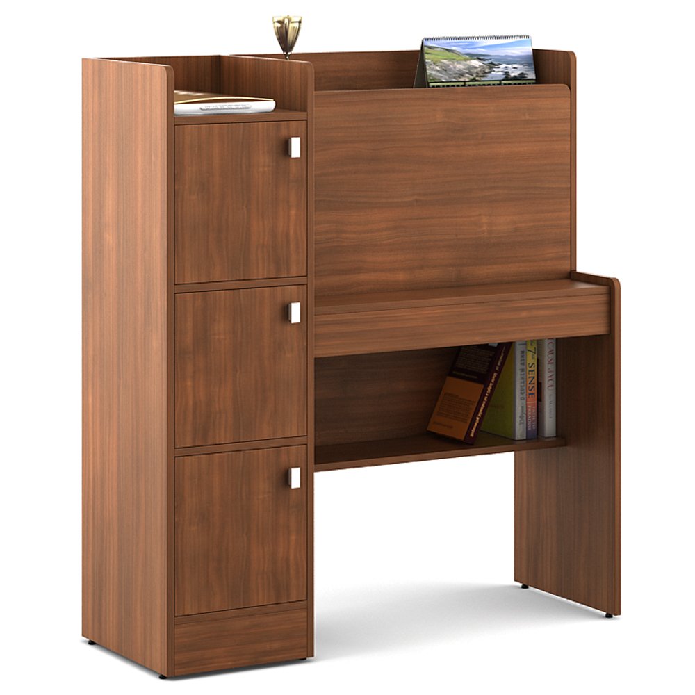 SPACEWOOD STUDY TABLE WINNER HOME DEALER - WALNUT RIGATO WOODPOR SPACEWOOD