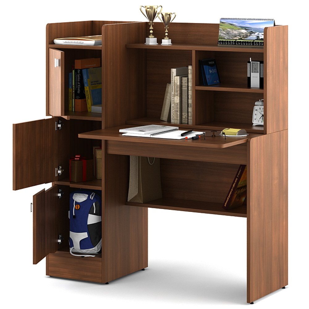 SPACEWOOD STUDY TABLE WINNER HOME DEALER - WALNUT RIGATO WOODPOR SPACEWOOD