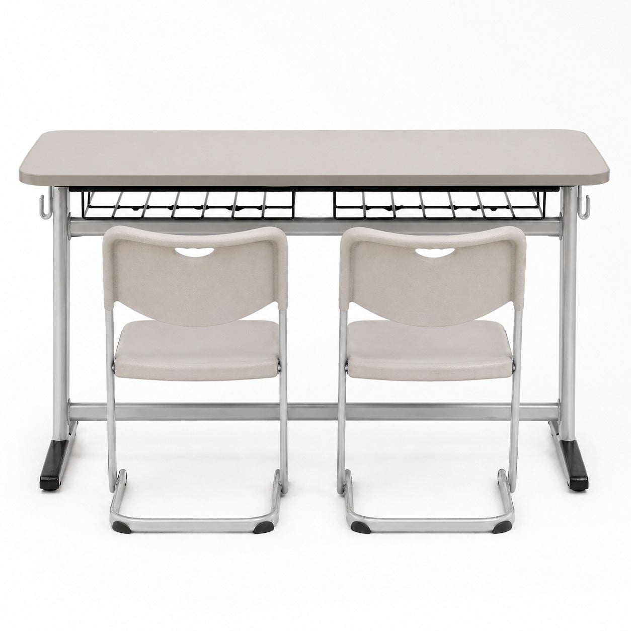 ARENA TWO SEATER TABLE CHAIR LINEA FK011 GREY ARENA