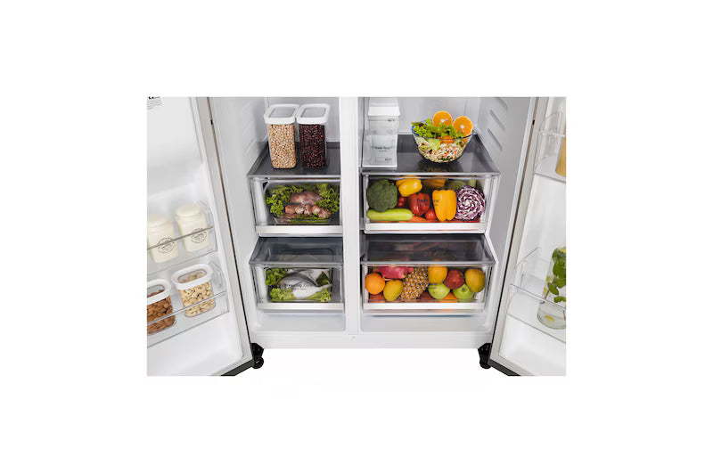 LG REFRIGERATOR-FF-DD-SBY  GL-L257CPZ3   SHINY STEEL 635 LTRS LG