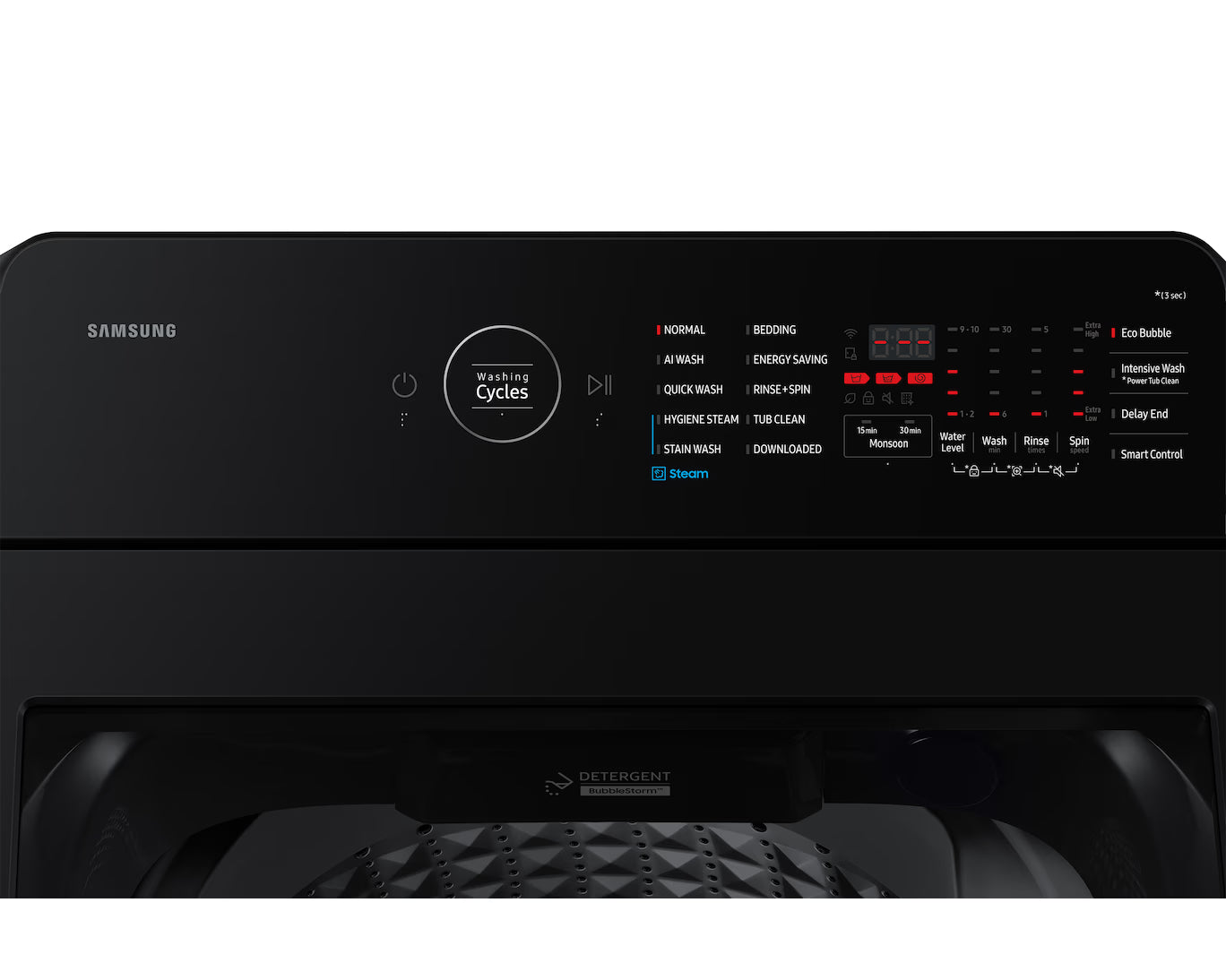 SAMSUNG FULLY AUTOMATIC WA40F08H2B 8 KG SAMSUNG