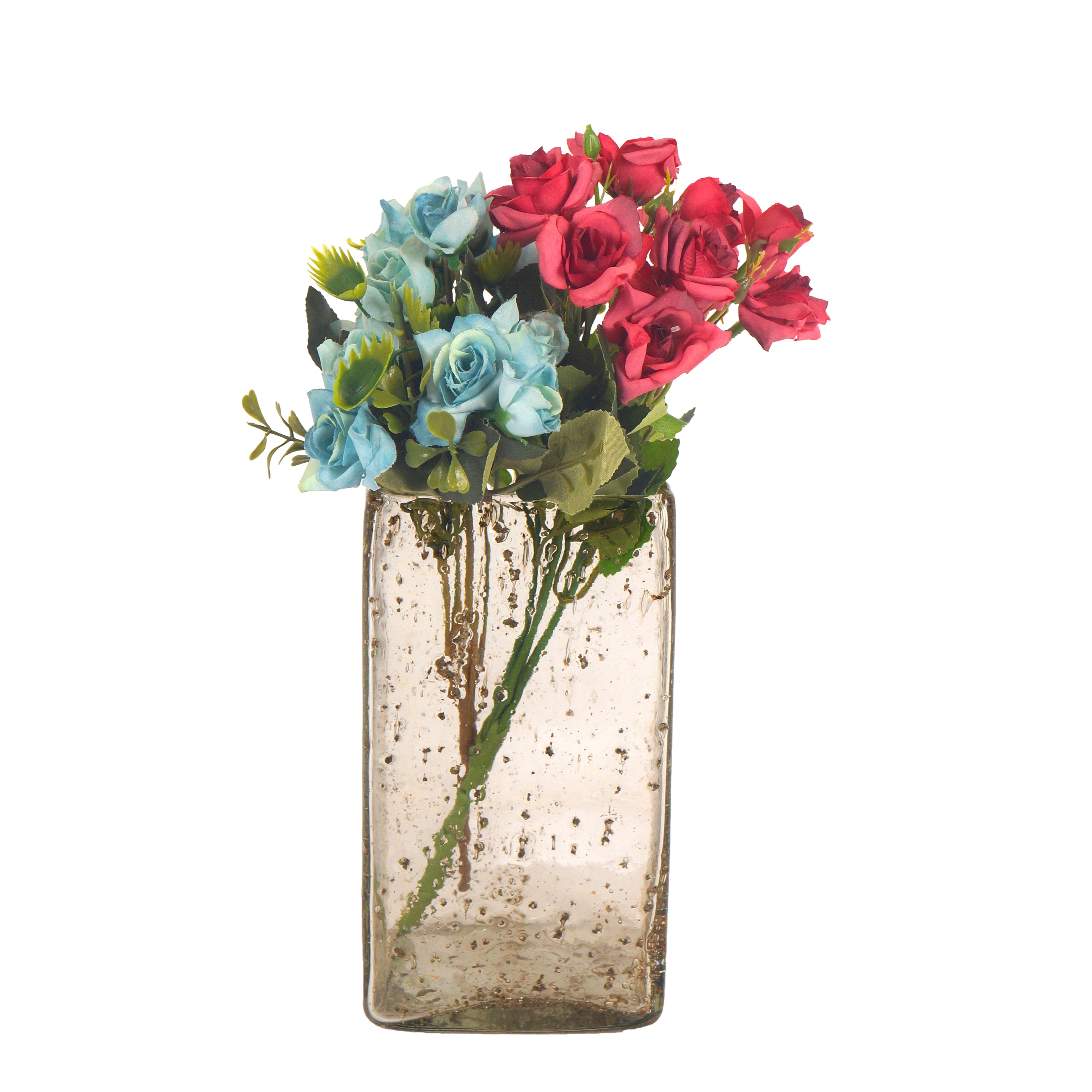 OoNA Glass Rosa Square Bottle