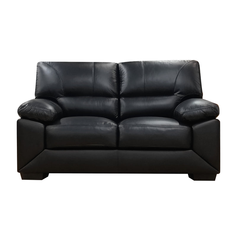 ARENA Maple 2-Seater Black Sofa